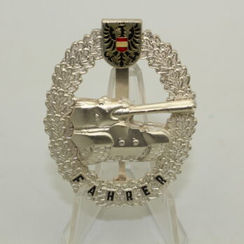 ÖBH Leistungsabzeichen Panzerfahrer Silber Hersteller Schwertner Graz Top Stück