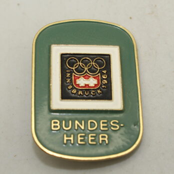 ÖBH Bundesheer Olympia 1964 offizielles Abzeichen für Angehörige