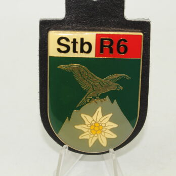 ÖBH Truppenkörperabzeichen Tirol Stabsregiment 6 T12b Trägernummer 267