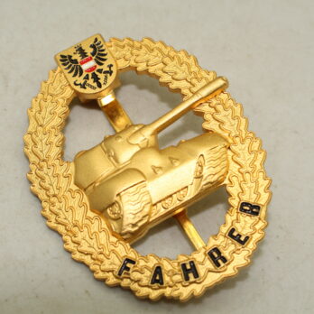 ÖBH Leistungsabzeichen Panzerfahrer Gold Hersteller Roma 94