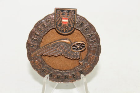 ÖBH Leistungsabzeichen Kraftfahrer Bronze 2. Typ 1959 Variante