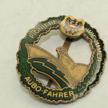 ÖBH Leistungsabzeichen Verwendungsabzeichen Pionier AUBO Fahrer Variante
