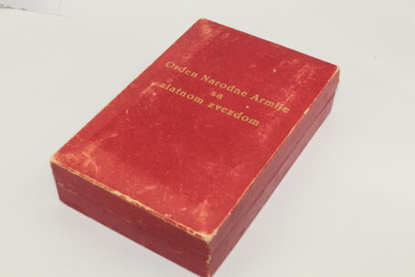 Jugoslawien Orden der Volksarmee mit goldenem Stern 2. Klasse – Bild 2