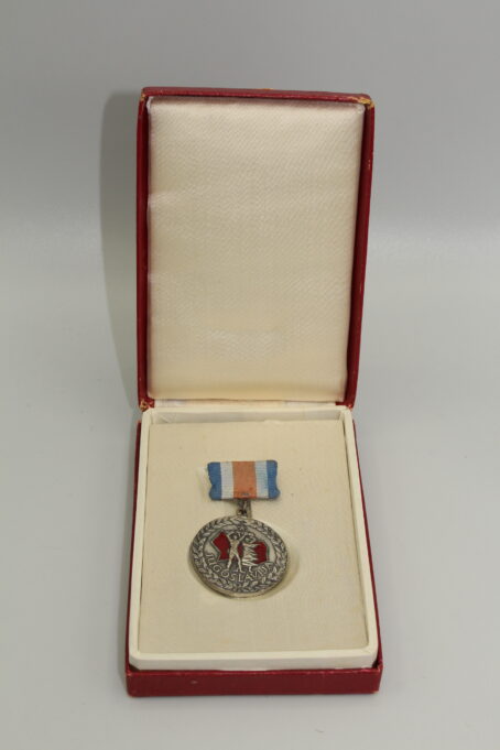 Jugoslawien Medaille "Tot dem Faschismus, Freiheit dem Volk"