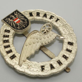ÖBH Leistungsabzeichen Heeres Kraftfahrer Silber Ausführung 1959