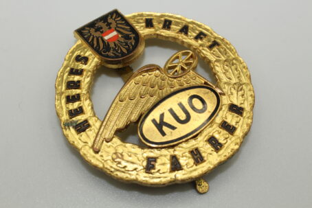 ÖBH Leistungsabzeichen Heeres Kraftfahrer Gold KUO Ausführung 1959 – Bild 2
