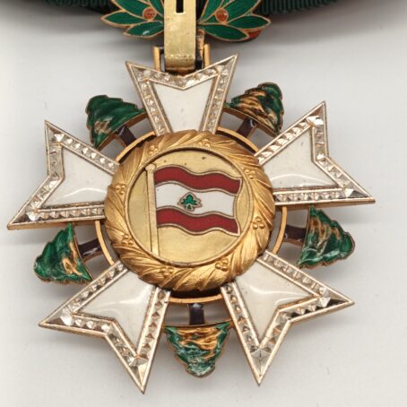 Libanon, Nationaler Zedernorden Kommandeursdekoration Gegründet 31.12. 1936 – Bild 2