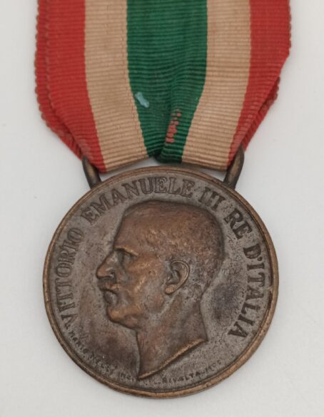 Italienische Medaille zur Einigung Italiens 1848 - 1918 (Original) – Bild 3