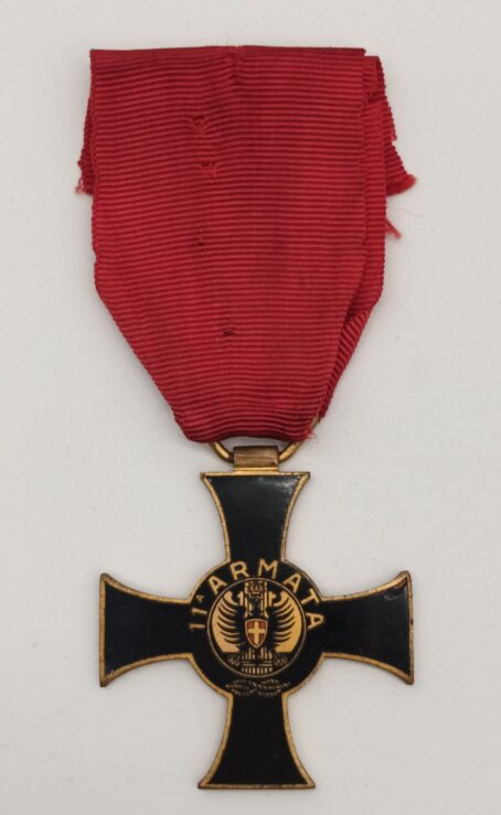 Gedenkkreuz der 11. Armee – "11ª ARMATA" (Italien, 194