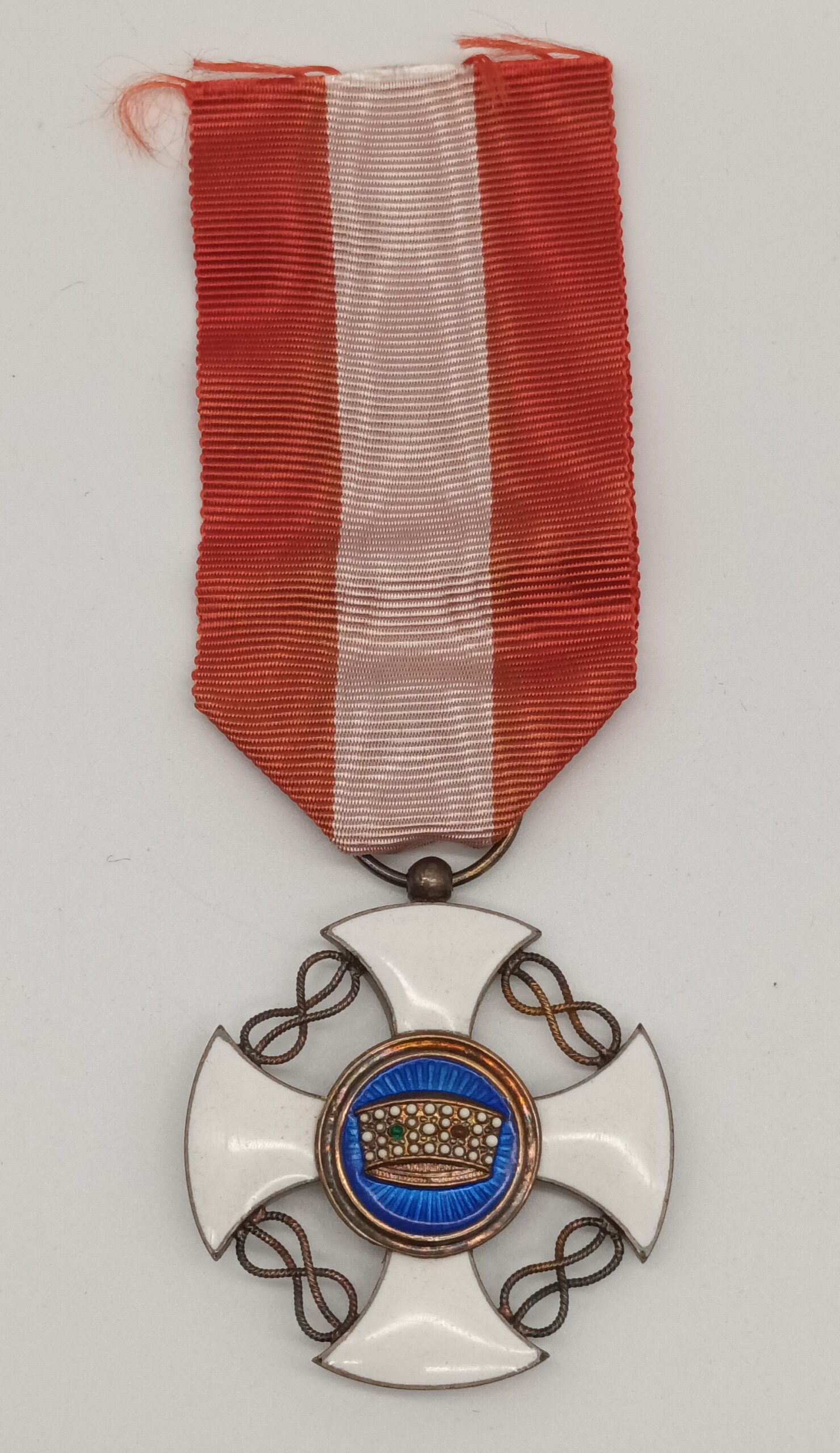 Orden der Krone von Italien – Ritterkreuz im Originaletui (Silber – Bild 3