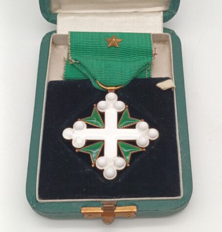 Orden der Heiligen Mauritius und Lazarus – Ritterkreuz im Etui (Goldanteil geprüft) – Bild 6