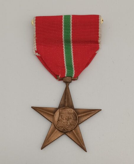 Partisanenstern der Brigate Garibaldi (1943–1945) – Originale italienische Erinnerungsmedaille – Bild 2