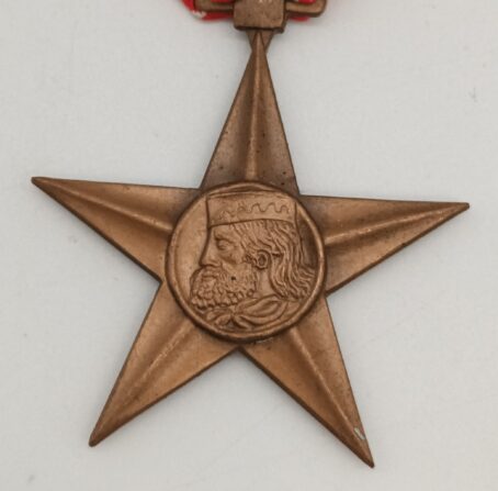Partisanenstern der Brigate Garibaldi (1943–1945) – Originale italienische Erinnerungsmedaille – Bild 3