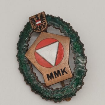 Österreich Bundesheer – Leistungsabzeichen „Militärischer Mehrkampf (MMK) Bronze“ – altes Stück