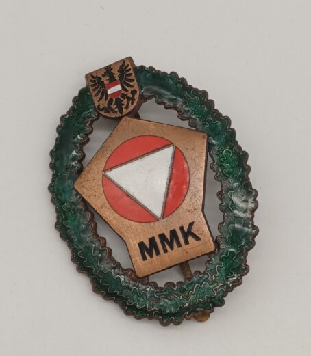 Österreich Bundesheer – Leistungsabzeichen „Militärischer Mehrkampf (MMK) Bronze“ – altes Stück – Bild 2