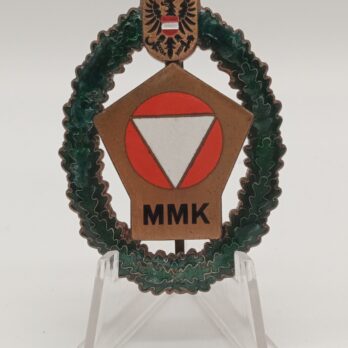 Österreich Bundesheer – Leistungsabzeichen „Militärischer Mehrkampf (MMK) Bronze“ – altes Stück
