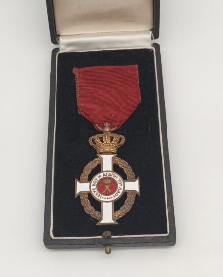 Griechenland – Ritterkreuz des König Georg I. im Originaletui – Bild 6