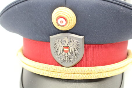 Schirmmütze Polizei Österreich kaum getragenes Stück – Bild 2