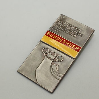 ÖBH Truppenkörperabzeichen Bundesheer Olympia 1976