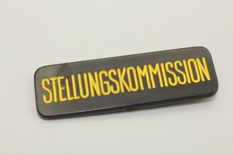 ÖBH Funktionsabzeichen Schild Stellungskommission