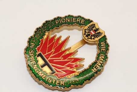 ÖBH Pionier Sprengmeister Abzeichen R. Souval