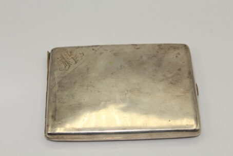 Silbernes Zigarettenetui R.F.K.R. 50 Reserve Feldkanonen Regiment 50 Unterschriften – Bild 7