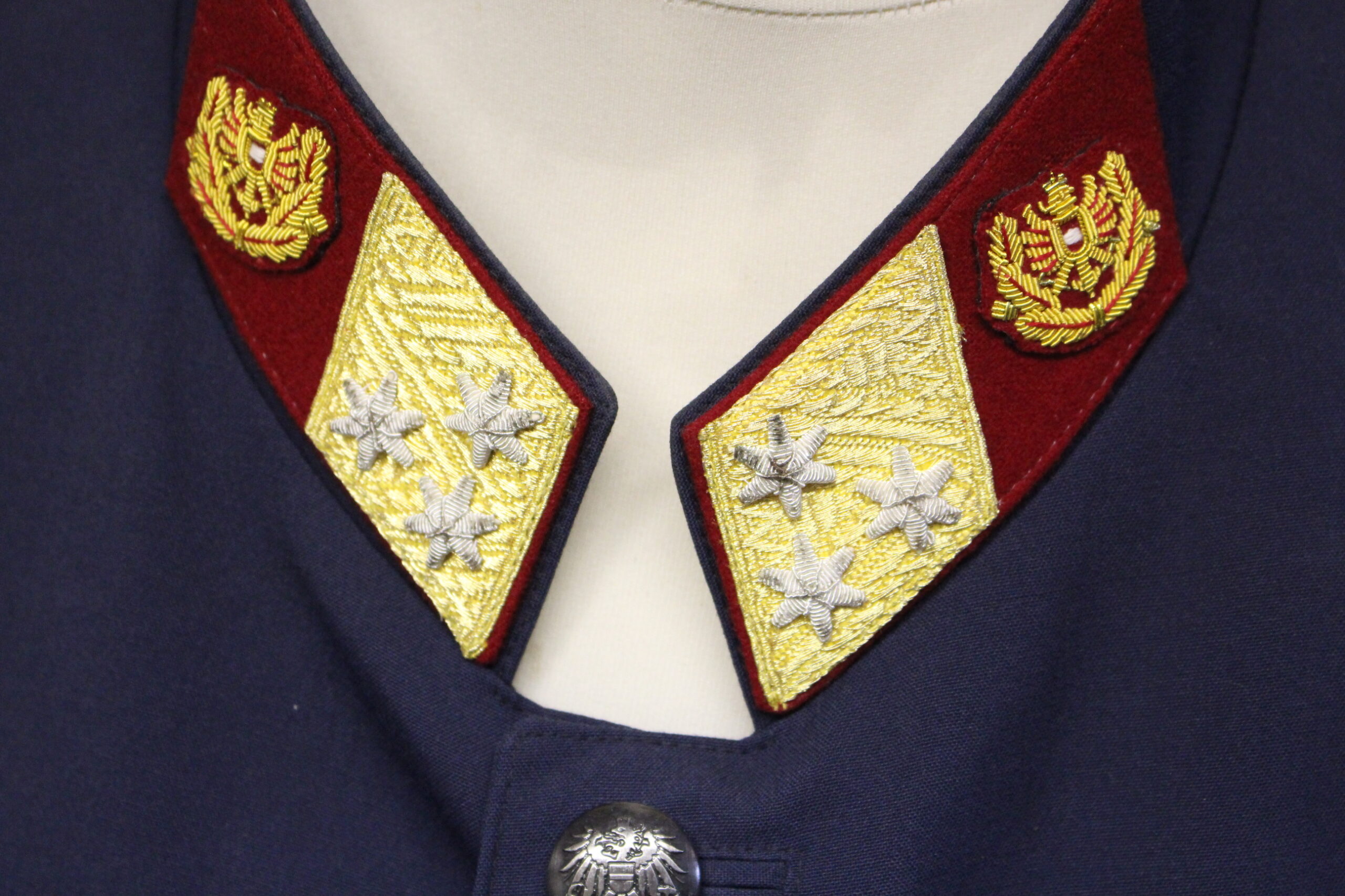 Uniform Oberst Polizei Österreich Galarock