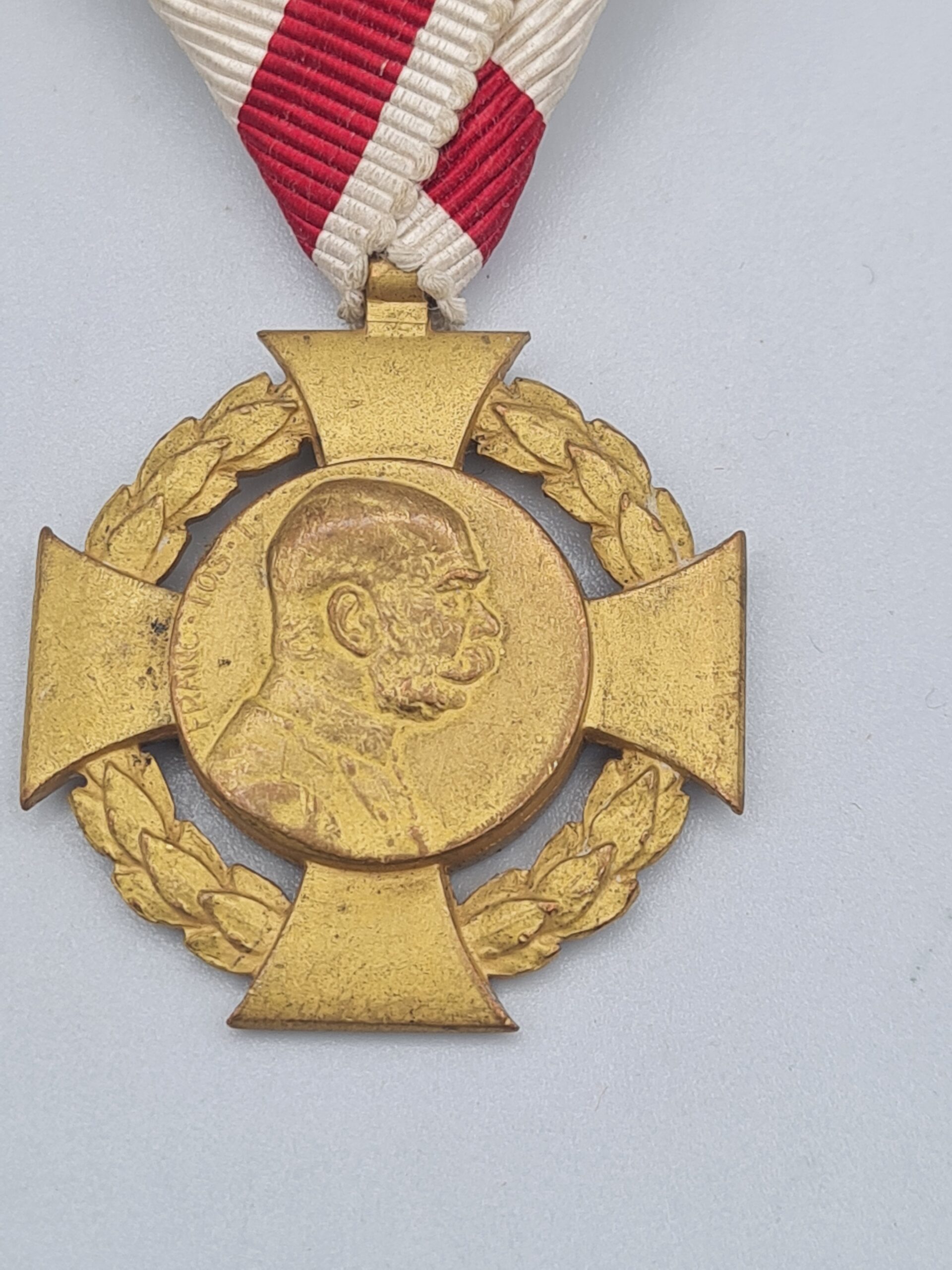 Jubiläumskreuz Kaiser Franz Josef 1848 - 1908 für Militär – Bild 2