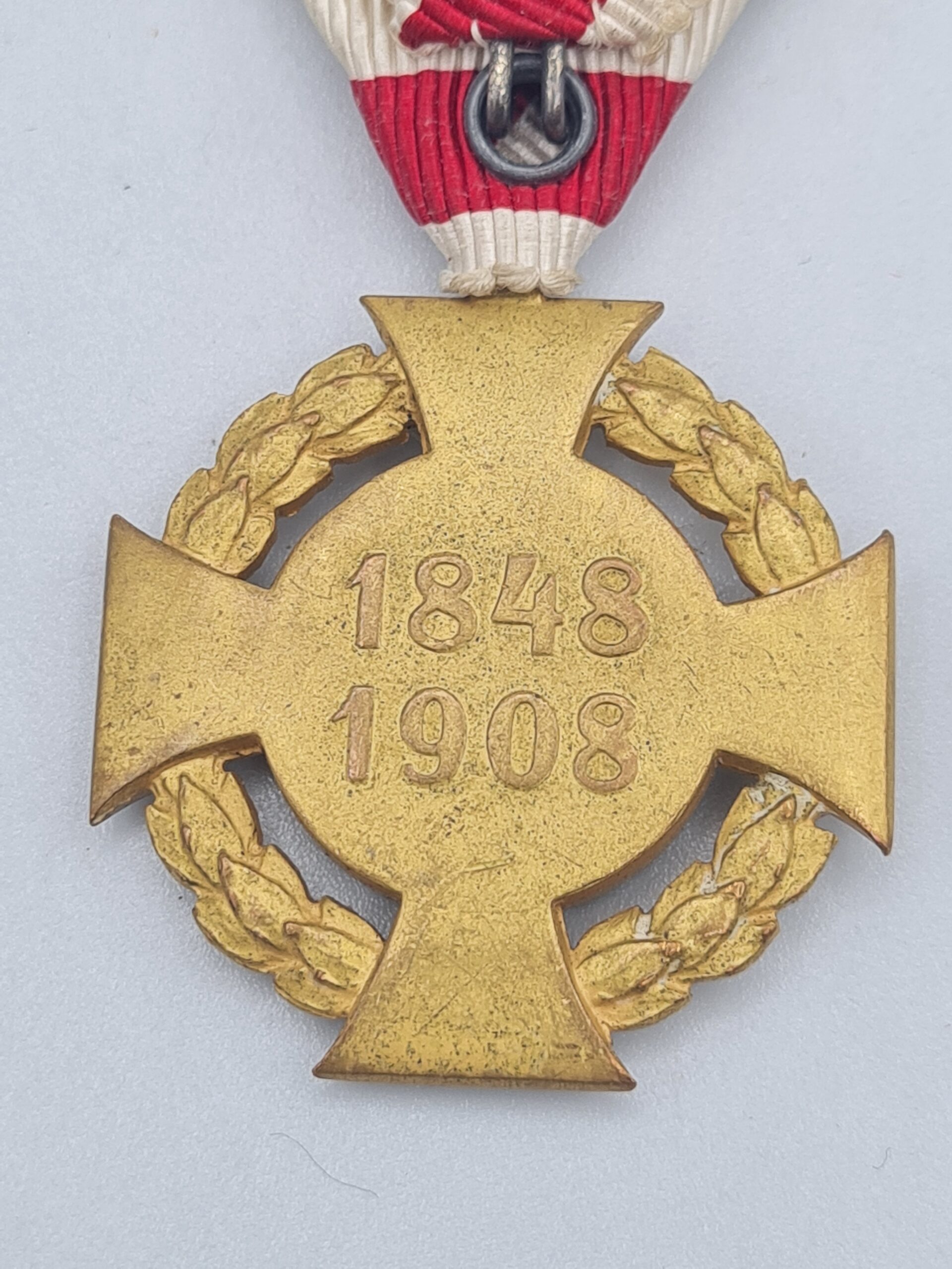 Jubiläumskreuz Kaiser Franz Josef 1848 - 1908 für Militär – Bild 4