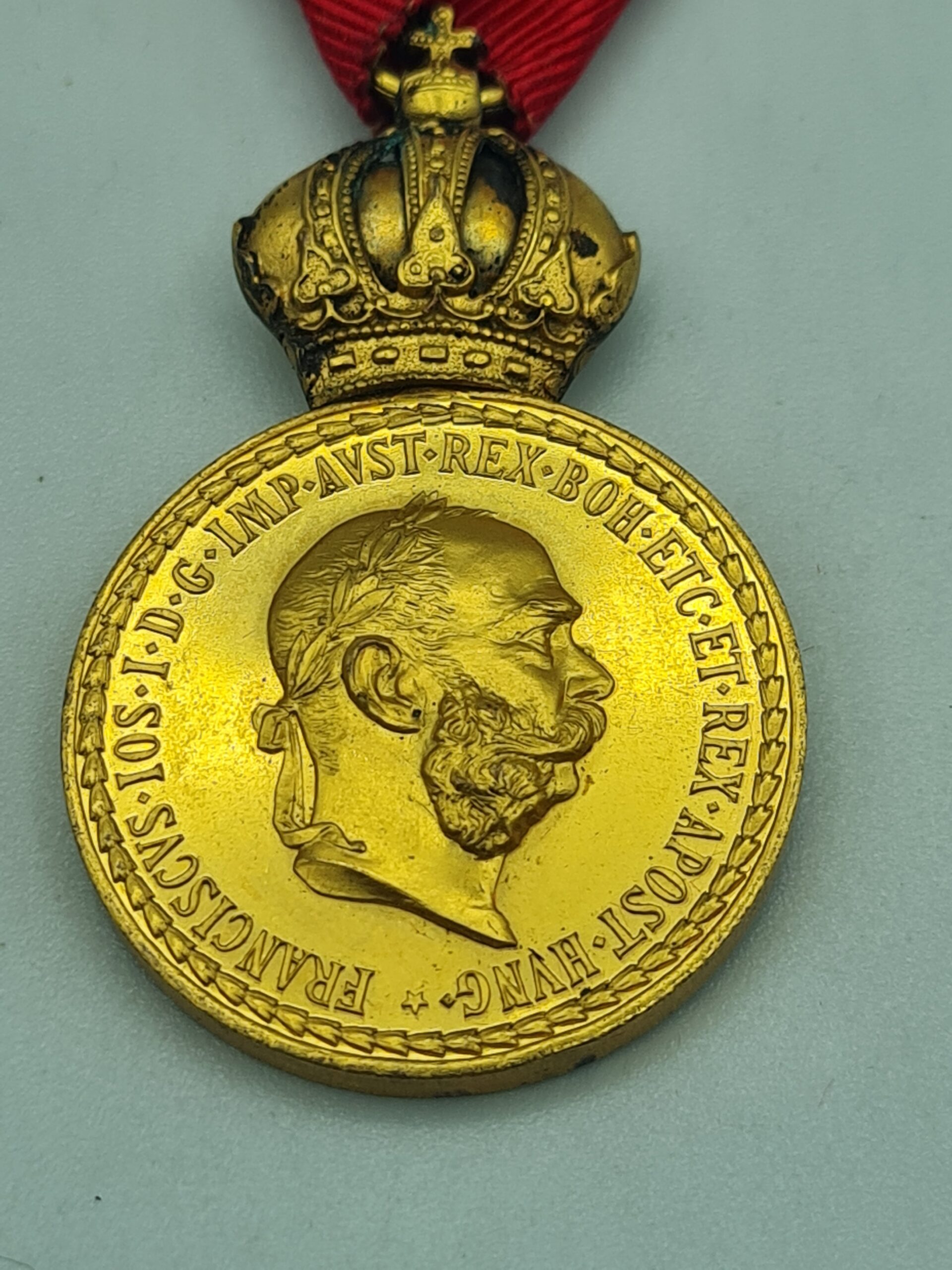 Militärverdienstmedaille Kaiser Franz Josef Signum Laudis Variante Top Zustand – Bild 2
